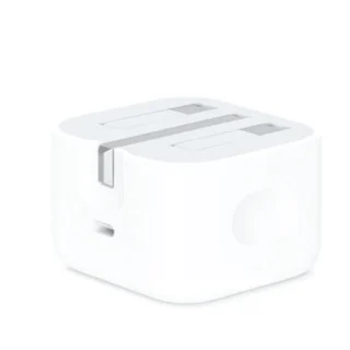 20W PD Fast Charger with 3-Pin UK Plug – USB-C Power Adapter for iPhone, iPad & Samsung