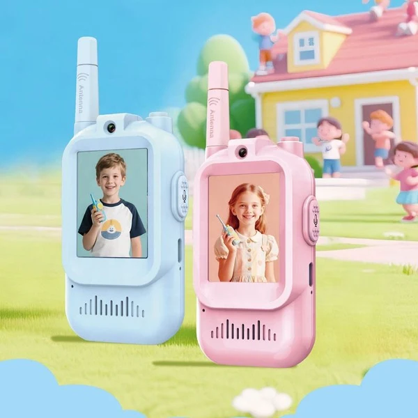 Children Toy Walkie Talkie – 2-Pack Kids Two-Way Radio with 1-3 KM Range, VOX Hands-Free & Belt Clip for Outdoor Adventures - Image 4