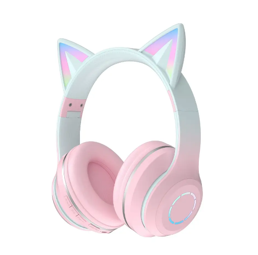 AKZ51 Kids Bluetooth Headphones – Safe 85dB Volume Limit, Active Noise Cancelling, 20-Hour Battery & Built-in Microphone for Online Classes & Travel - Image 4