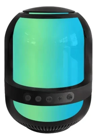Torima GTS-2149 RGB Bluetooth Speaker – Portable Wireless Speaker with 360° Sound, TWS Pairing & Multi-Mode Playback – Black - Image 2