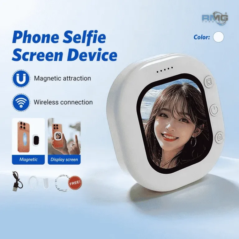 MINI VLOG SCREEN PERFECT SELFIE EVERYTIME T30 – Portable Selfie Light with Screen - Image 2